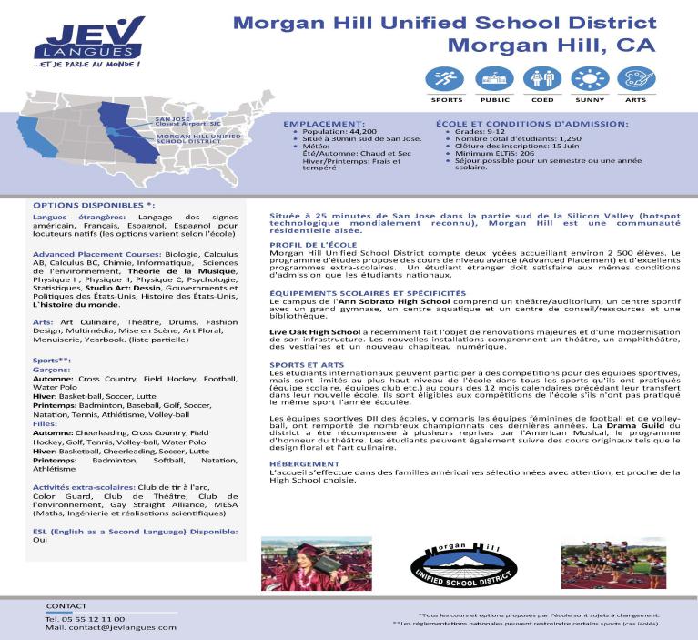 Morgan Hill Unified School District, CA